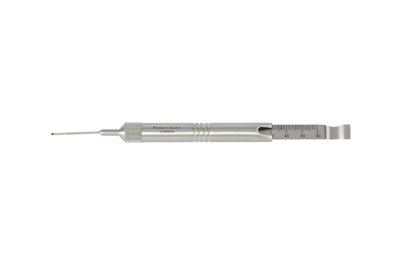 Tiefenlehre für 2,4/2,7/3,5 mm Schrauben, 140 mm lang (DG242735)
