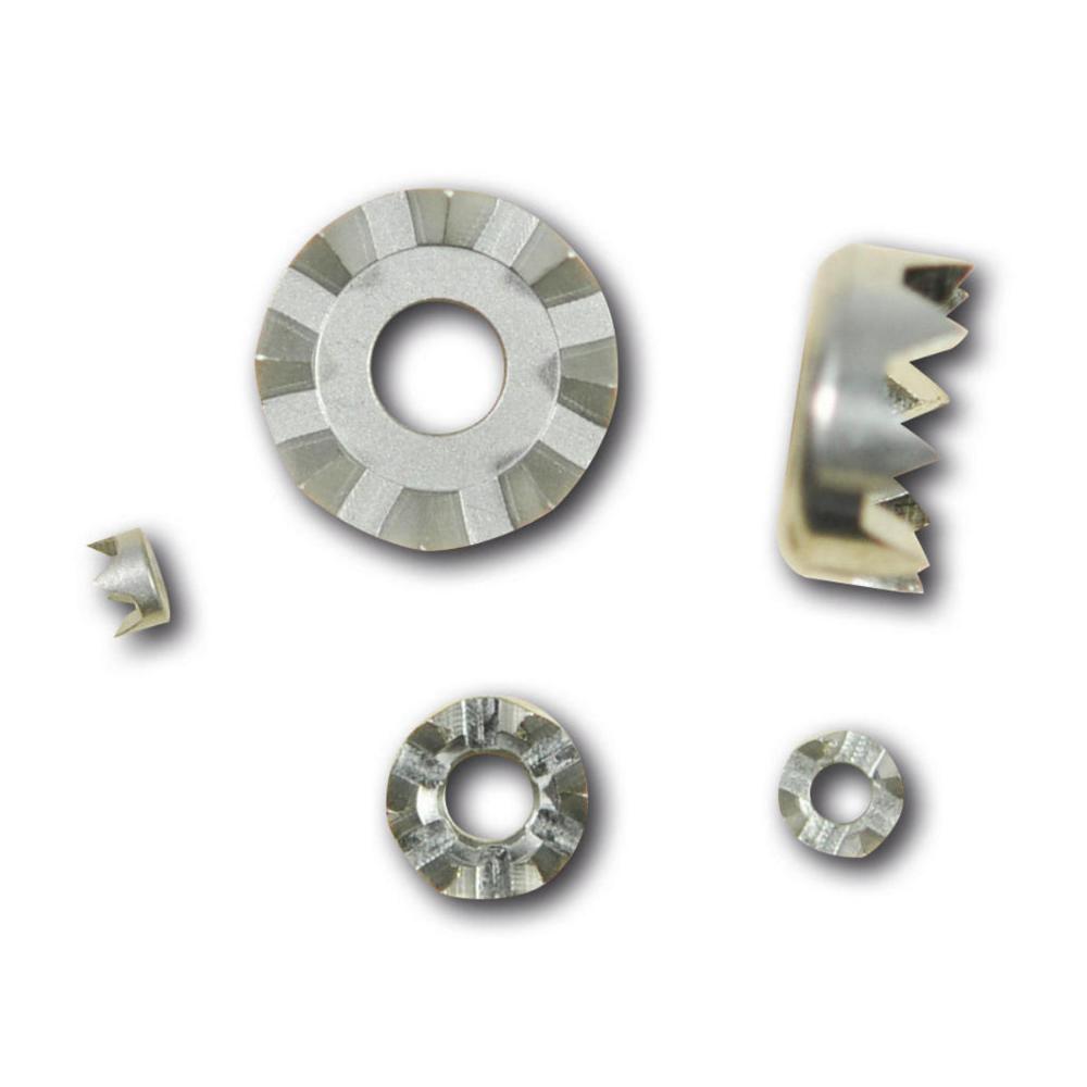 Beilagscheibe gezahnt 2,5/4,0 mm Schrauben Edelst. (SW3540)