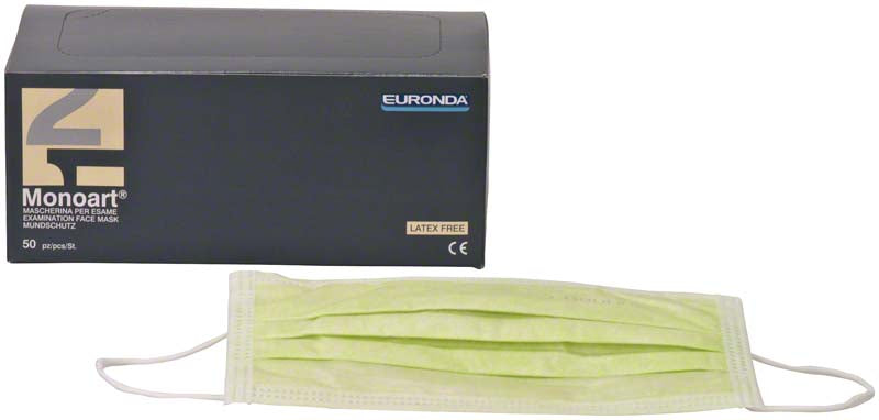 Monoart® Mund-Nasen-Schutz Protection 3, Gummizug, 50 Stk, cedro