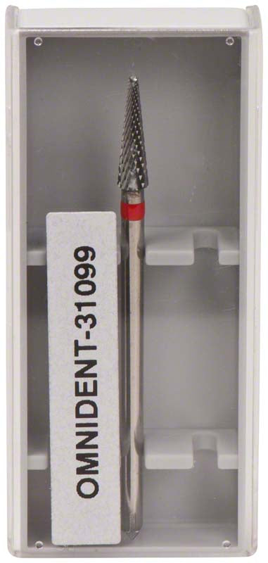 Omni Hartmetall Fräser, HP, kreuzverzahnt, rot fein, Fig 194, 11,5 mm