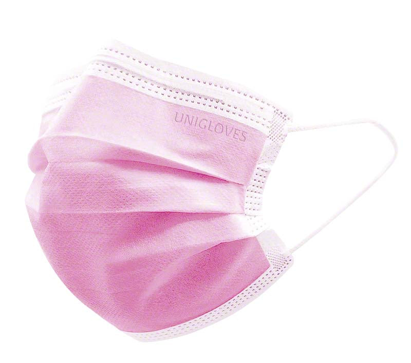 PROFIL PLUS OP Mund Nasen Schutz, Gummizug, 50 Stk, pink