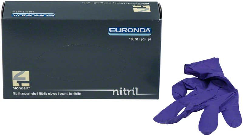 Monoart® Einmalhandschuhe Nitril, puderfrei, 100 Stk, lila