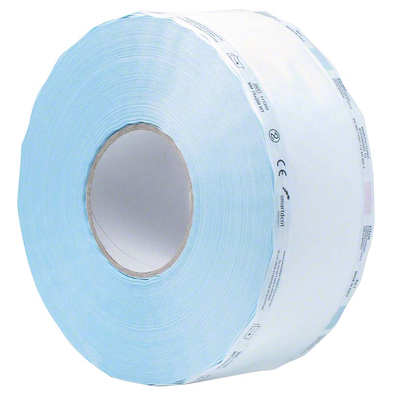smart Sterilisationsfolie, Rolle 200 m, 7,5 cm
