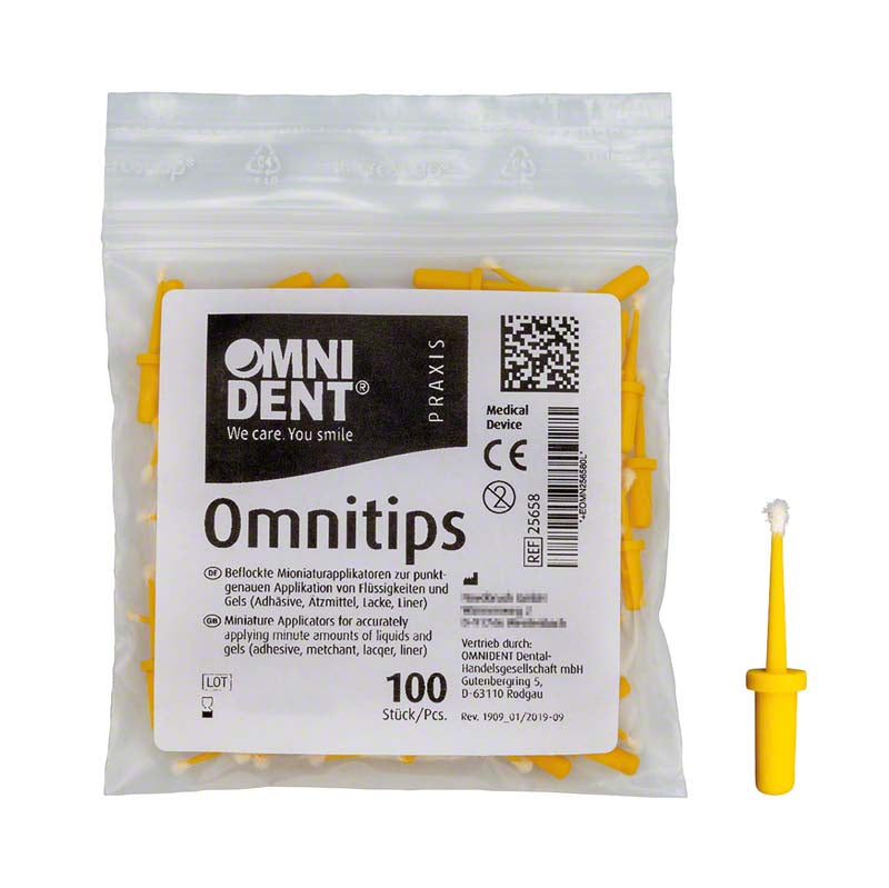 Omnitips, 100 Stk, gelb