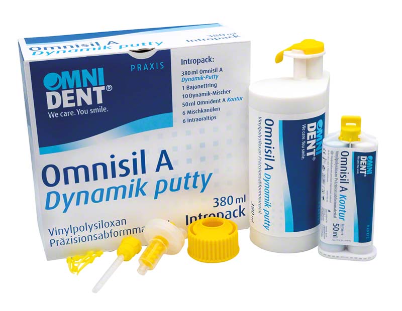 Omnisil A Dynamik-Putty Doppelkartusche 380ml