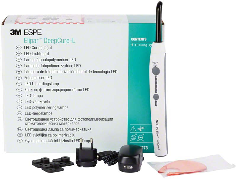 Elipar™ Deep Cure S / L Polymerisationslampe inkl. Zubehör Kunststoff
