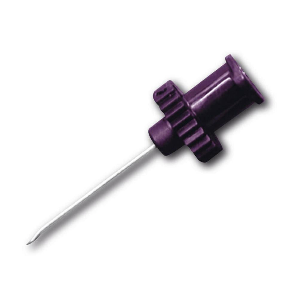 SUB, Huber Nadel  0,9mm, 1,9cm lang, 12er-Packung gelb (NOR-NV-PG20-75)