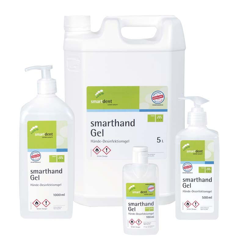 smarthand Gel Händedesinfektion 100 ml Kittelflasche