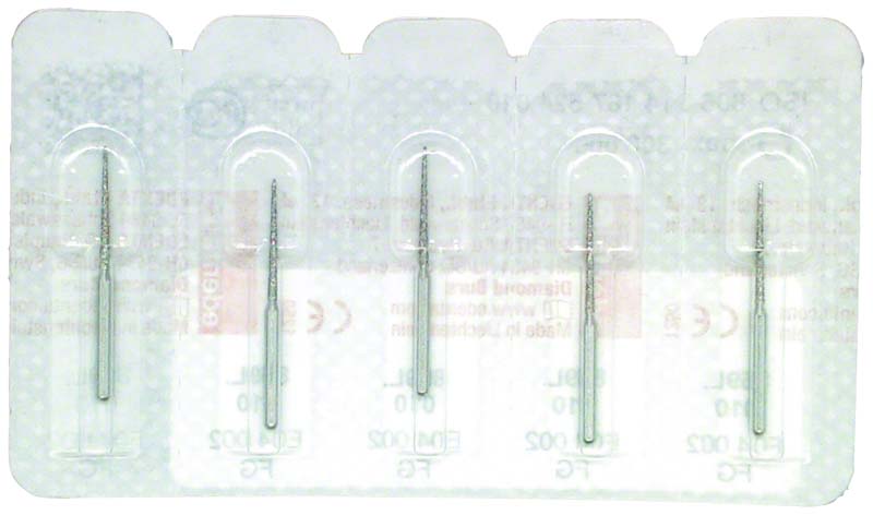 Omni Diamanten 859 für FG, 19 mm, standard, Konus lange Spitze ISO 010