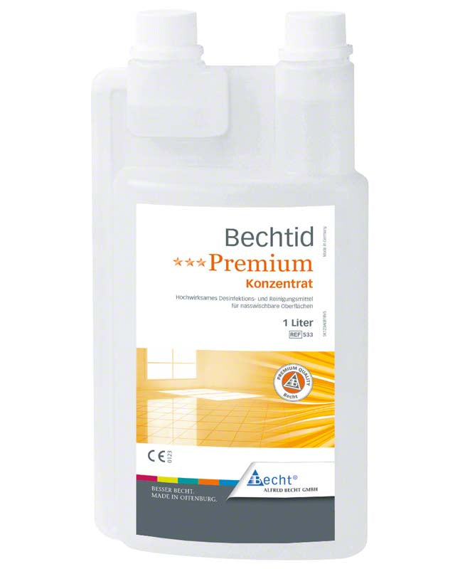 Bechtid Premium, Flächendesinfektion Konzentrat, 1 Liter Flasche