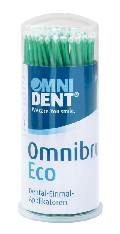 Omnibrush Eco Applikationspinsel, grün, 100 Stk