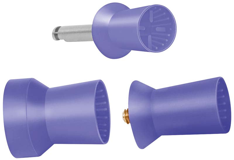 Prophylaxepolierer blau, snap on, 24 Stk weich