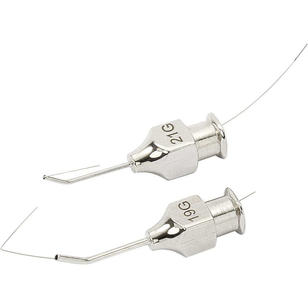 Tränengangs-Kanülen für Kaninschen, 21g (0,8mm) und 19g (1,0mm),Luer-Anschluss (012525)