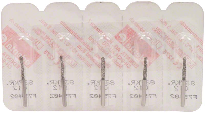 Omni Diamanten 837 für Turbine, 19 mm, standard, Zylinder Kante rund ISO 012