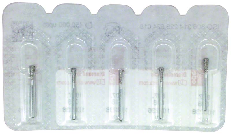 Omni Diamanten 807 für Turbine, 19 mm, standard, umgekehrter Kegel ISO 018