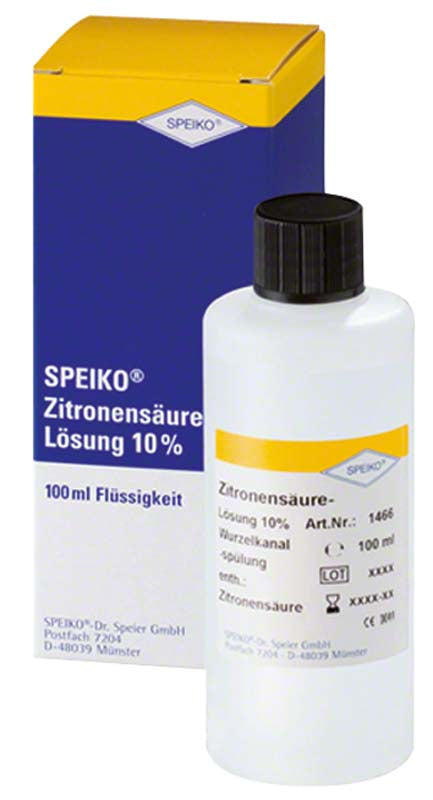 SPEIKO® Zitronensäure-Lösung 10%, 100 ml Flasche