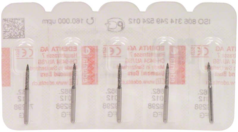 Omni Diamanten 862 für FG, 19 mm, standard, Flamme ISO 012