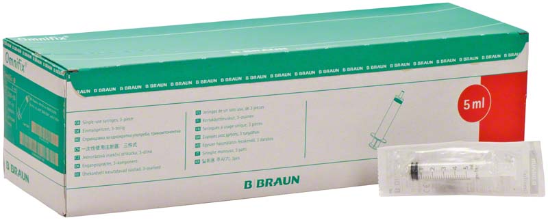 Omnifix® Solo Luer Einmalspritze 5 ml, 100 Stk