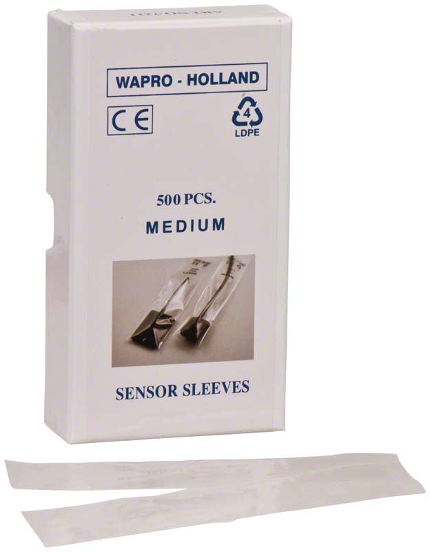 WAPRO Sensor Einwegschutzhülle, 500 Stk, 3,2 x 16 cm, M