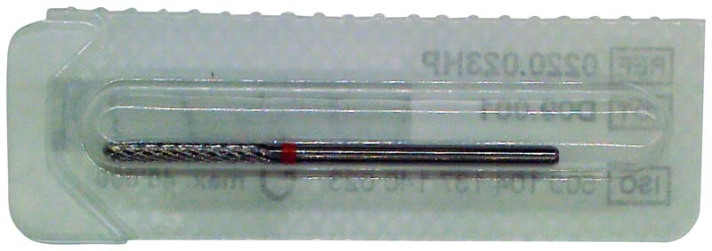 Omni Hartmetall Fräser, HP, kreuzverzahnt, rot fein, Fig 137, 16 mm