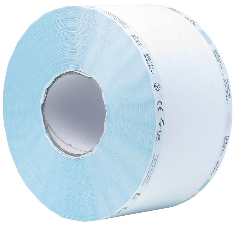 smart Sterilisationsfolie, Rolle 200 m, 10 cm