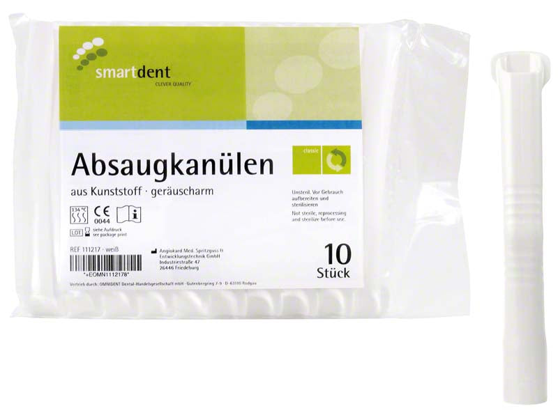 smart Absaugkanülen weiß 10 Stk