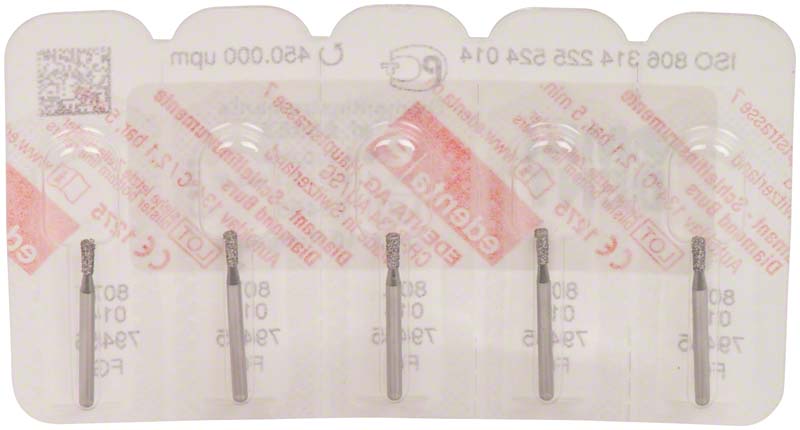 Omni Diamanten 807 für Turbine, 19 mm, standard, umgekehrter Kegel ISO 014