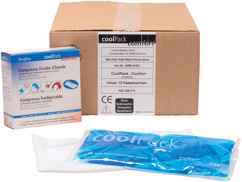 Gel-Kompressen, Coolpack 12 Stk