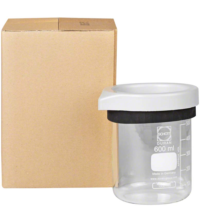 Easyclean Reinigungsglas mit Deckel und Ring für Ultraschallreingungsgerät