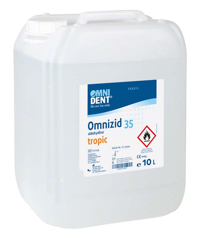 Omnizid 35, Schnelldesinfektion Flächen, 500 ml Sprühflasche, Tropic