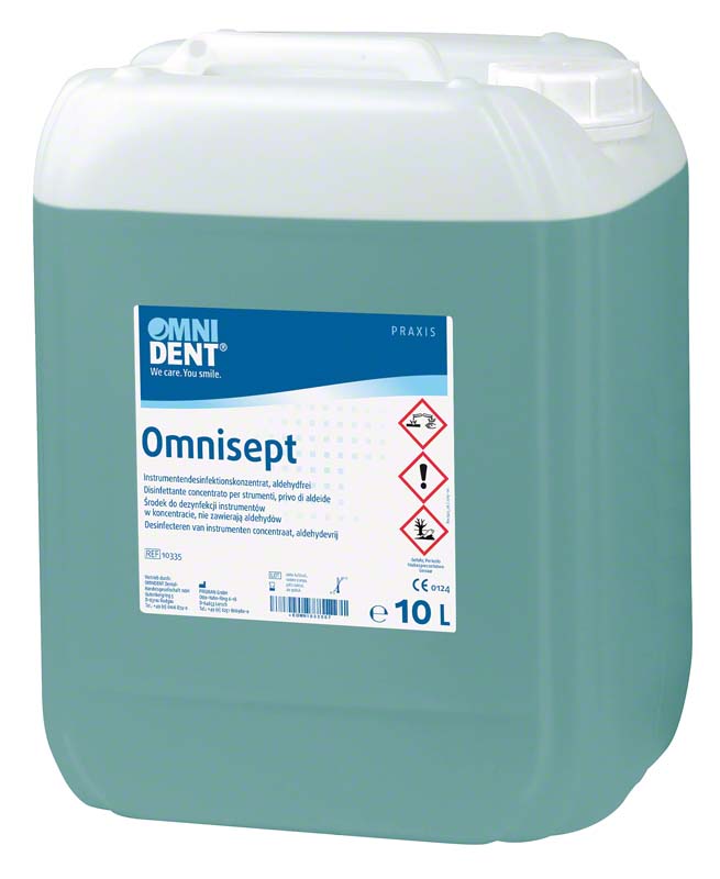 Omnisept Instrumenten Reinigung und Desinfektion 10 L Kanister