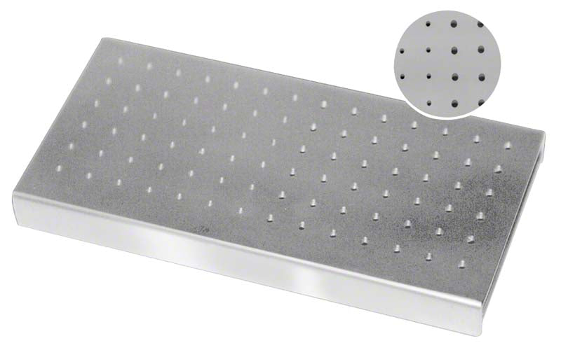 Bohrerständer für 84 Bohrer (42 Bohrer FG FG Ø 1,6 mm, 42 Bohrer RA RA Ø 2,4 mm) 150 x 75 x 14 mm