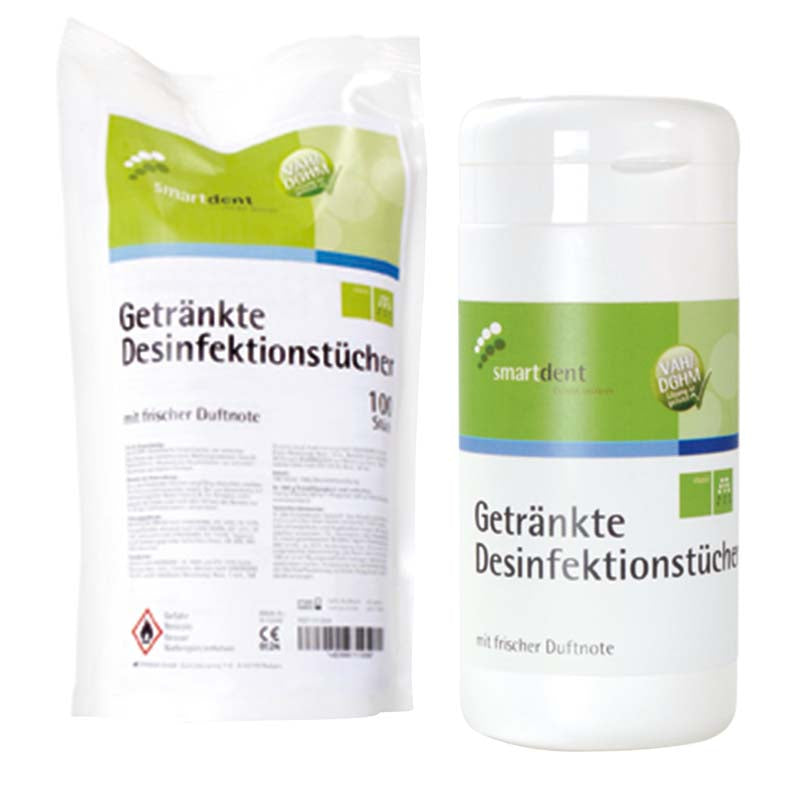 smart Flächendesinfektionstücher Refill Beutel 100 Stk