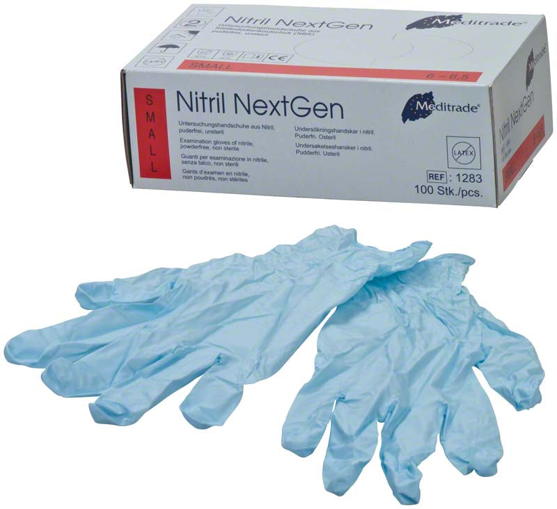 Nitril® NextGen® Nitril Untersuchungshandschuhe, puderfrei, 100 Stk, S