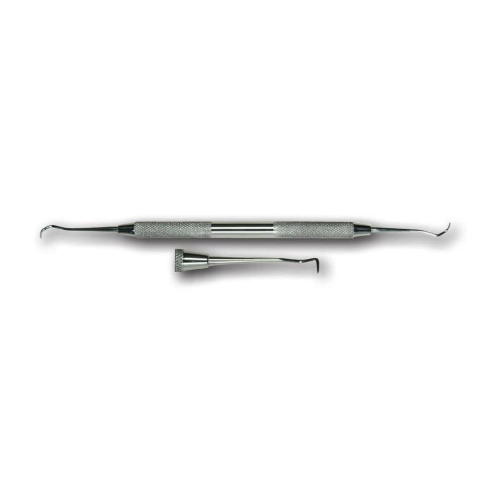 Sonde nach Jaquette, scharf, gewinkelt, 165mm lang (001424)