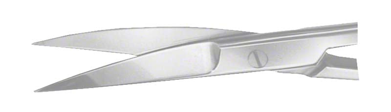 Feine Schere, gebogen, 12 cm