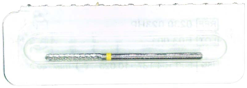 Omni Hartmetall Fräser, HP, kreuzverzahnt, gelb supefein, Fig 137, 14 mm