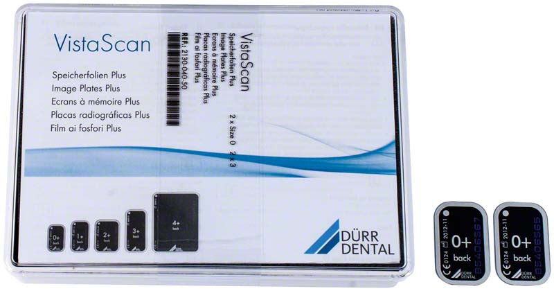 Dental Speicherfolie, 2 x 3 cm, Größe 0, 2 Stk
