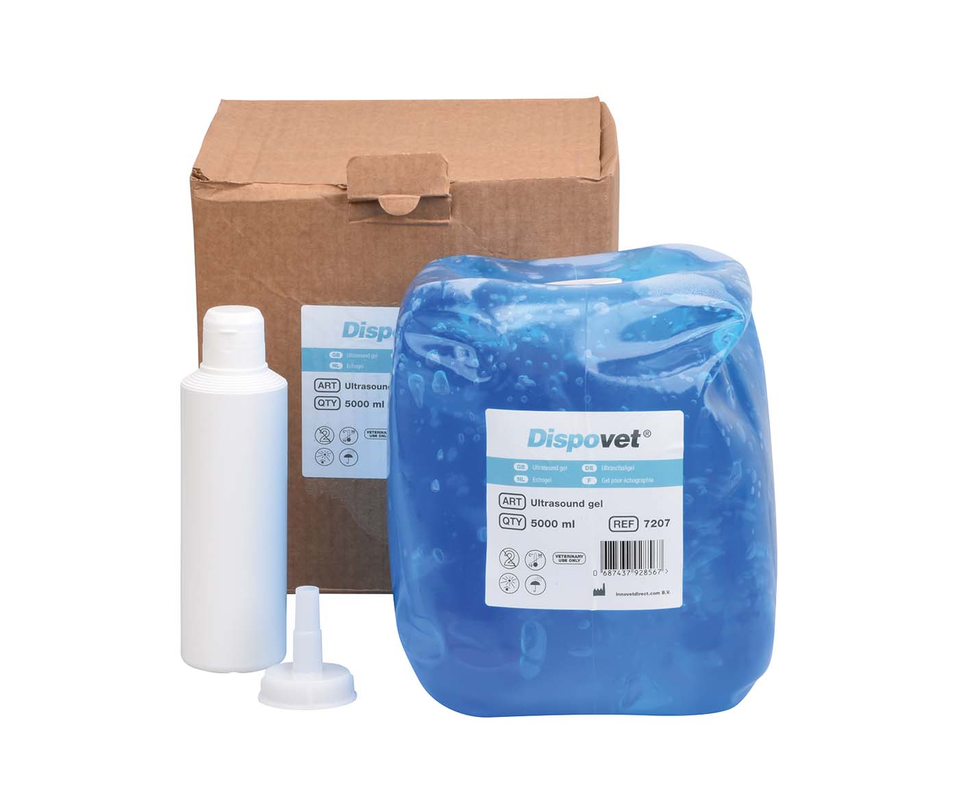 Dispovet Ultraschallgel, 5 L Kanister, 1 Stk