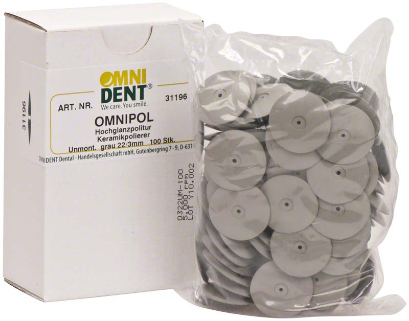 Omnipol für Keramik, 100 Stk, grau, L 22/3