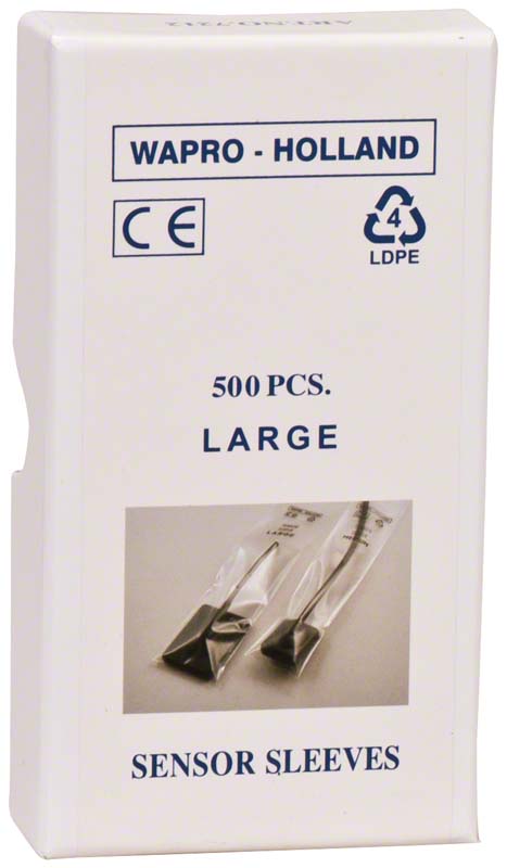 WAPRO Sensor Einwegschutzhülle, 500 Stk, 3,8 x 16 cm, L