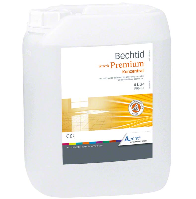 Bechtid Premium, Flächendesinfektion Konzentrat, 5 Liter Kanister