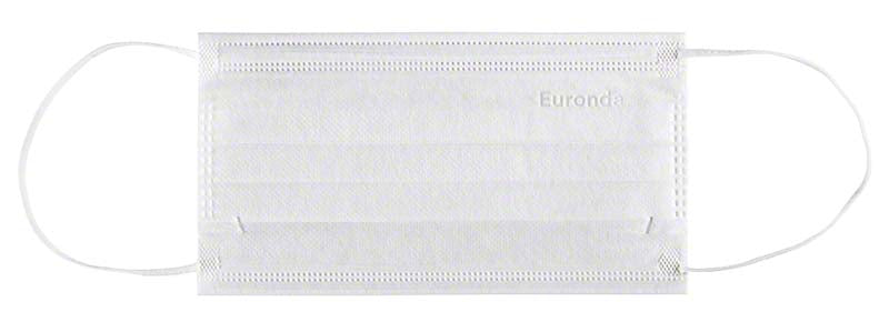 Monoart® Mund-Nasen-Schutz Pro 4 Perfect Fit, Gummizug, 50 Stk, weiß