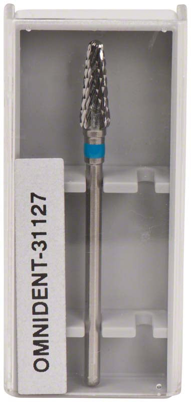 Omni Hartmetall Fräser, HP, kreuzverzahnt, blau, Fig 194, 13 mm