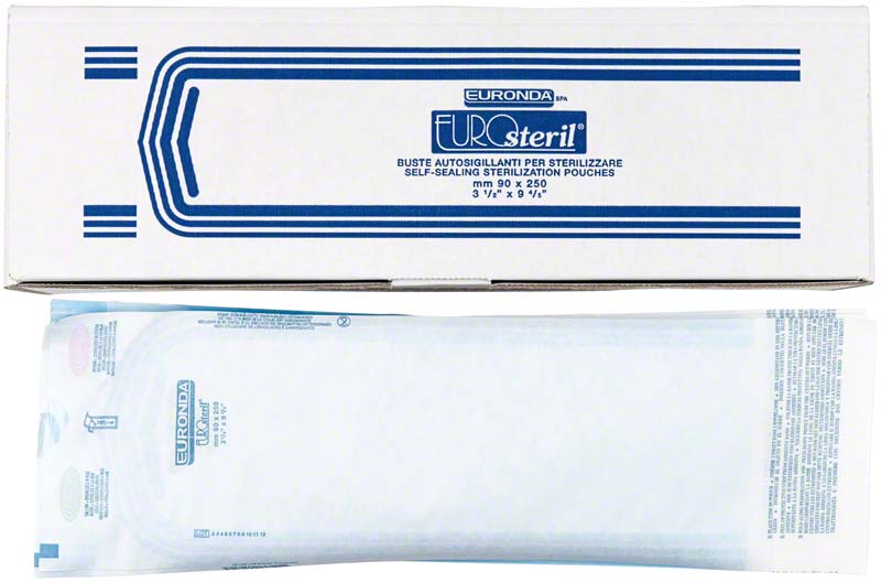 EUROsteril® Beutel Sterilisationsbeutel, 200 Stk, 90x25 cm