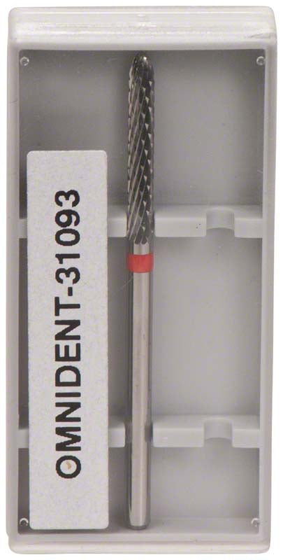 Omni Hartmetall Fräser, HP, kreuzverzahnt, rot fein, Fig 292, 16 mm