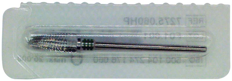 Omni Hartmetall Fräser, HP, einfachverzahnt mit Quertrieb, grün grob, Fig 274, 14 mm