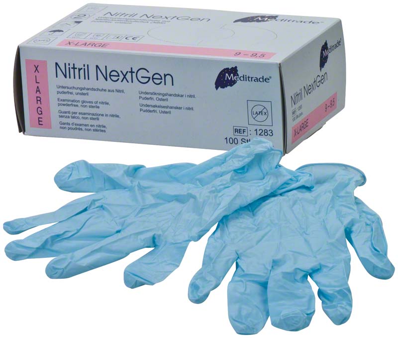 Nitril® NextGen® Nitril Untersuchungshandschuhe, puderfrei, 100 Stk, XL
