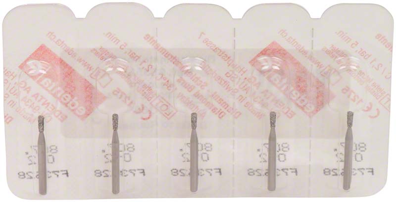 Omni Diamanten 807 für Turbine, 19 mm, standard, umgekehrter Kegel, ISO 012