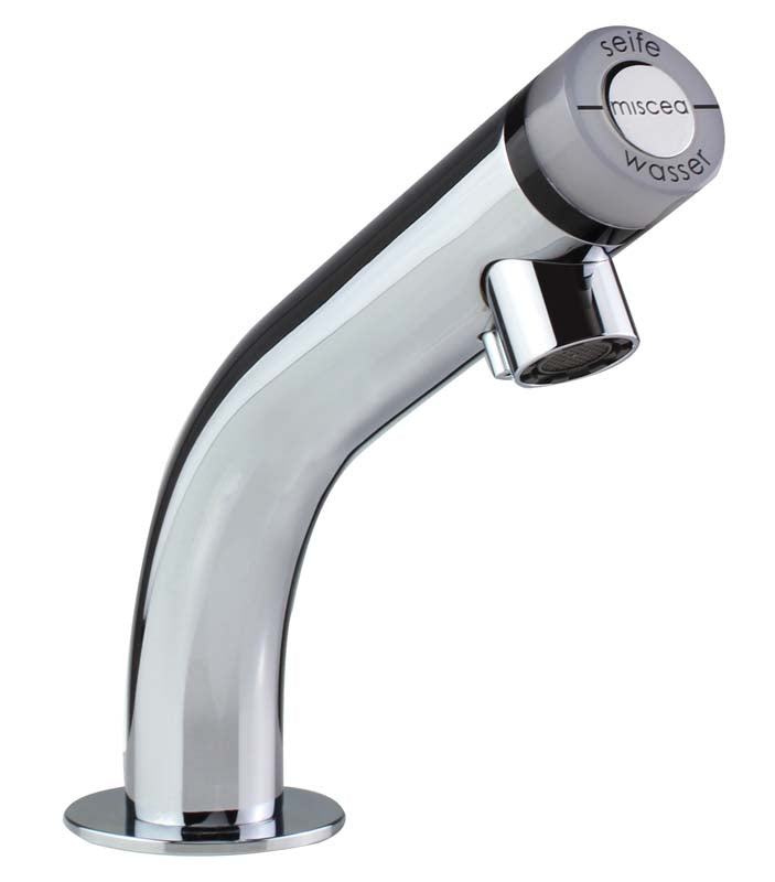 miscea LIGHT Armatur Chrom, Tischauslauf, für Beutel